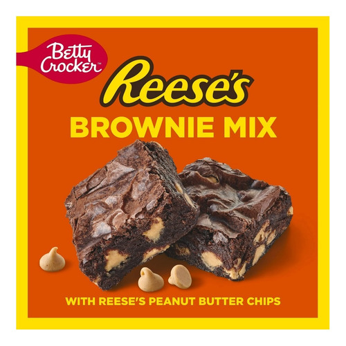 Betty Crocker Reeses Brownie Mix 453g | Chocolate Y Cacahua