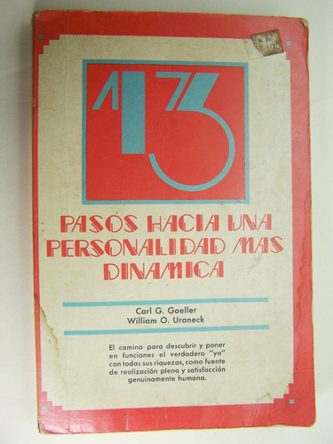 13 Pasos Hacia Una Personalidad Mas Dinamica Libro M