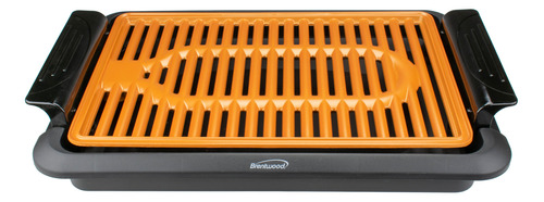 Brentwood Ts-642 1000 Vatios Grill De Cobre Eléctrico Interi