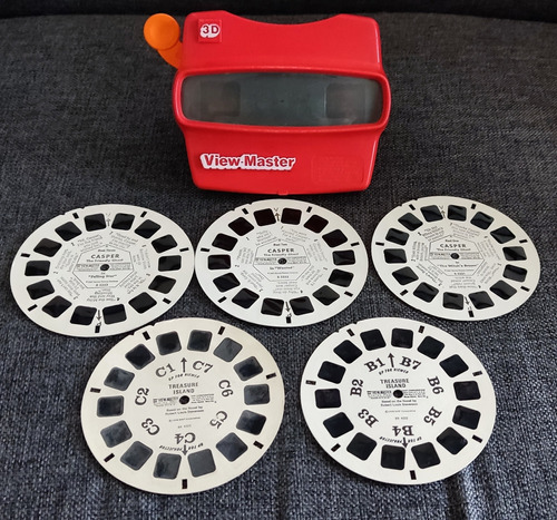 View Master, Vintage 1980's, 5 Discos De 1958 Y 1962