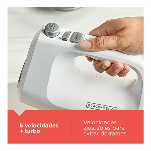Black+decker Batidora 2 En 1 Vertical Y Manual, 5