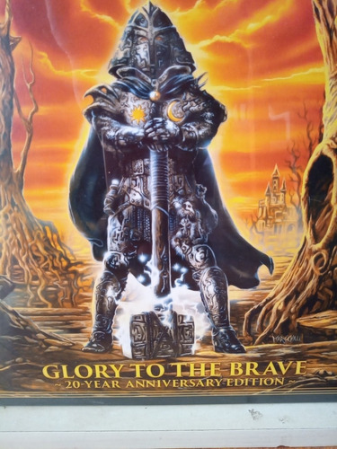 Imagen 3 de 6 de Hammerfall - Glory To The Brave Vinilo 2lp Uk 2017 Stock