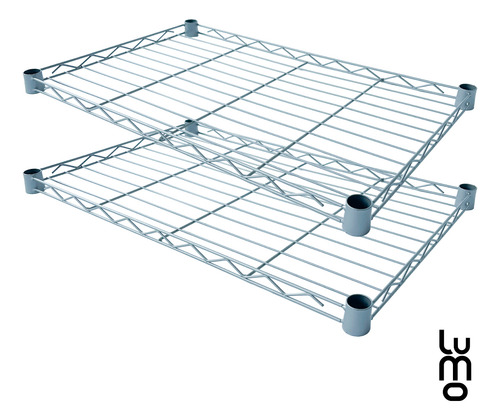 Anaquel 5 Niveles Cocina Estante Baño Rack Metalico Hogar Color Plateado