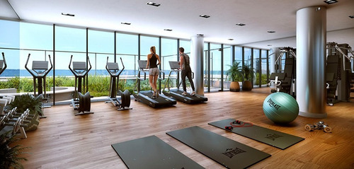 18 De Diciembre. Se Vende C/renta $66.500. 2 Dorm. 2 Baños 1 Suite Liv. Com. Con Terraza Al Frente. Orientación Este A Orinoco. Bbcoa. Piscina, Gym. Vig. 24 Hs. Garajes Opcionales. Casi Mar