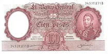 Comprar Billete 100 Pesos Moneda Nacional Bottero 2052 Sin Circular