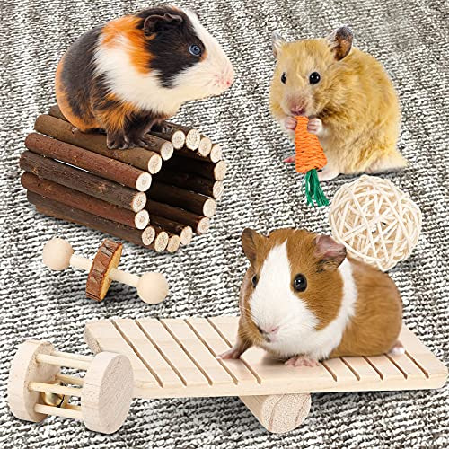 Accesorios De Madera Para Cobayas Chinchillas Jerbos