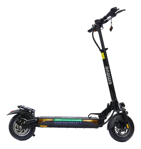 Patineta Eléctrica / Scooter Emove Jam 1600 W Plegable Color Negro