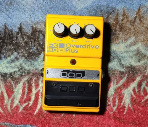 最適な価格 Plus Overdrive Fx50b Dod (made Willaudio - 1986) Usa, In ギター
