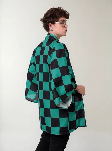 Kimono Demon Slayer Kimetsu No Yaiba Tanjiro Cosplay Anime