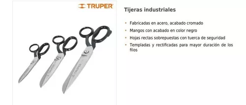 Tijera para sastre industrial 10