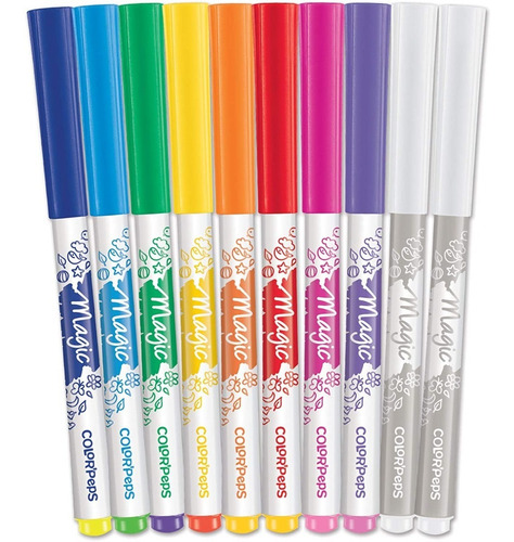 Marcadores Magicos Maped Magic X10 Cambian De Color Educando