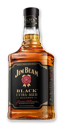 Whisky Jim Beam Black Label 375 Ml Americano