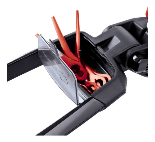 Imagen 2 de 2 de Bordeadora inalámbrica Einhell GE-CT 18 Li Solo color rojo
