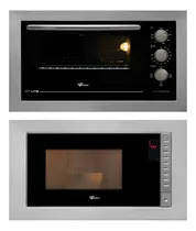 Comprar Kit Micro-ondas E Forno Elétrico Embutir Fischer Inox 220v