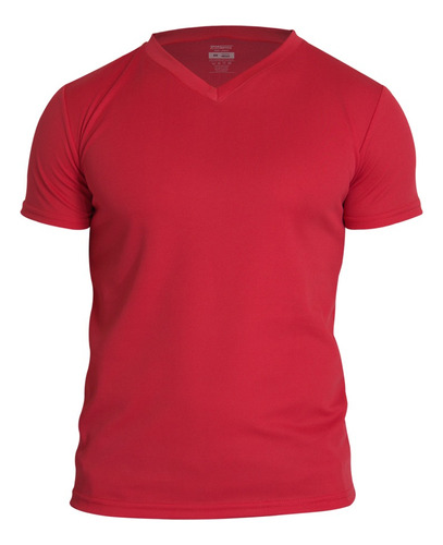 Playera Deportiva Tipo Dry F Cuello V Ejercicio Hombre