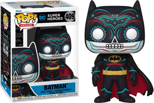 Batman Dia De Los Muertos 409 Dc Funko Pop - Audiojuegos