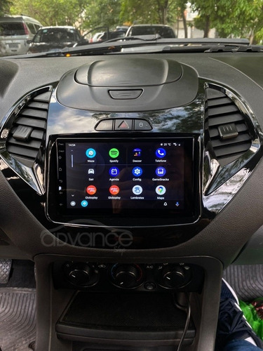 Central Multimidia 7' Ford Ka Android + Carplay 