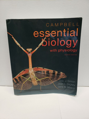 Campbell Essential Biology With Physiology By Jane B. Reec