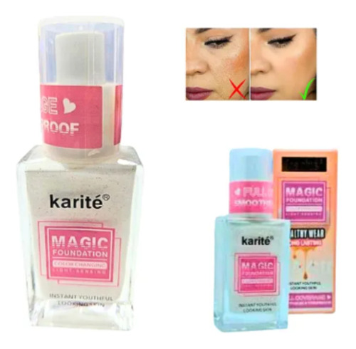 Base Maquillaje Magica Cambia Según Tu Tono Original Karite Mágico
