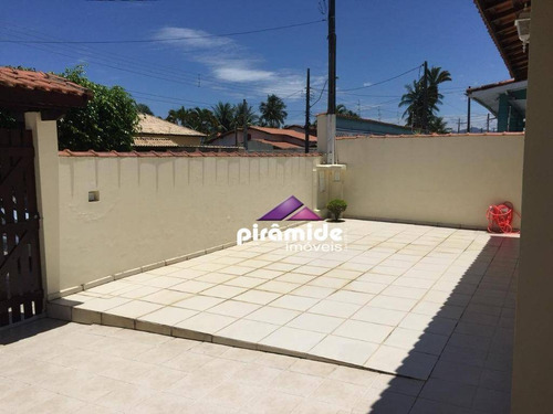 Casa Com 3 Dormitórios À Venda, 135 M² Por R$ 550.000,00 - Pontal De Santa Marina - Caraguatatuba/sp - Ca5896