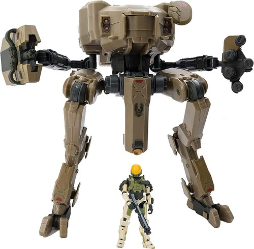 Halo World Deluxe Figura Unsc Mantis Y Eva Espartana (Usado)
