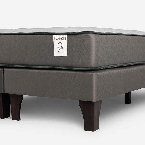 Cama New Style 2 Plus De 2 Plazas Base D+respaldo Lucio Graf