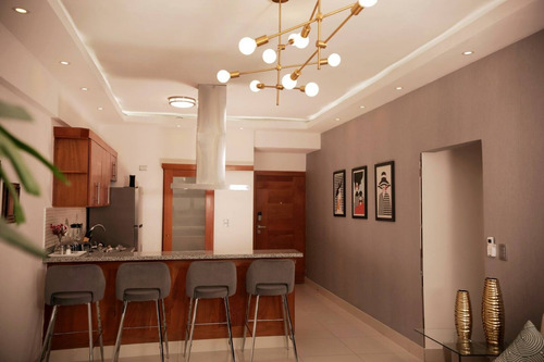 Apartamento En Alquiler Amueblado, Urb. Fernandez