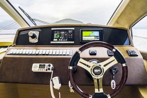 Imagem 10 de 13 de Lancha Real 415 Com Parelha Mercruiser 370hp Axius 2016