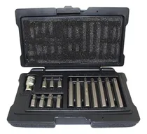 Comprar Jogo De Bits Torx 15 Peças Com Adaptador 1u002F2 T20 A T55 Stels