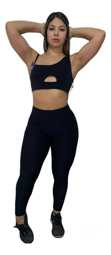 Conjunto Deportivo De Dama, Lycra Texturada