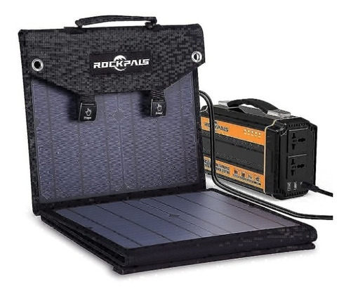 Kit Estación Energía Portátil 250 W + Panel Solar 60 W