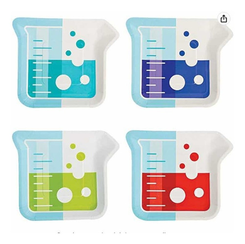 Suministros Para Fiesta De Cumpleaños Científico