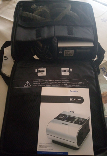 Equipo Tratamiento Cpap Apnea Del Sueño Marca Resmed Usado