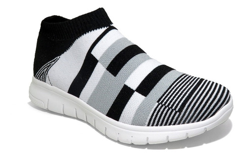 Imagen 2 de 5 de Zapatilla Mujer Elastizada Deportiva Liviana Training Comoda