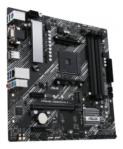 Tarjeta Madre Asus Prime A520m-a Ii/csm Socket Am4 4*ddr4