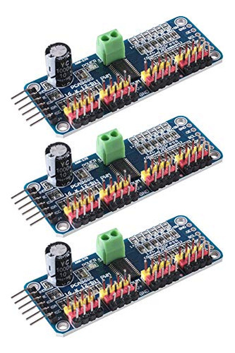 Controlador De Servomotor Pwm De 16 Canales Aceirmc Pca9685