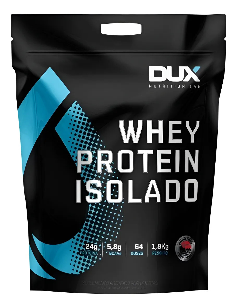 Dux Isolado Refil 1, Whey Protein Isolado Dux Nutrition 1800 g