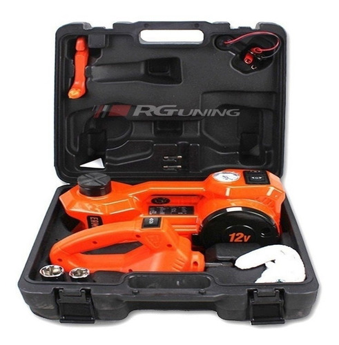 Kit Emergencia Kushiro: Inflador, Crique Y Llave Impacto 12v