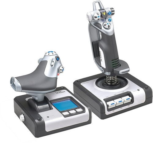 Imagen 1 de 1 de Logitech Saitek Pro X52 Hotas Throttle & Stick Control