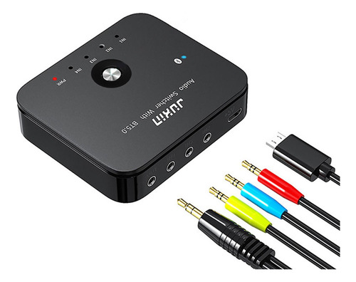 1 Conmutador De Adaptador De Audio De 3,5 Mm.