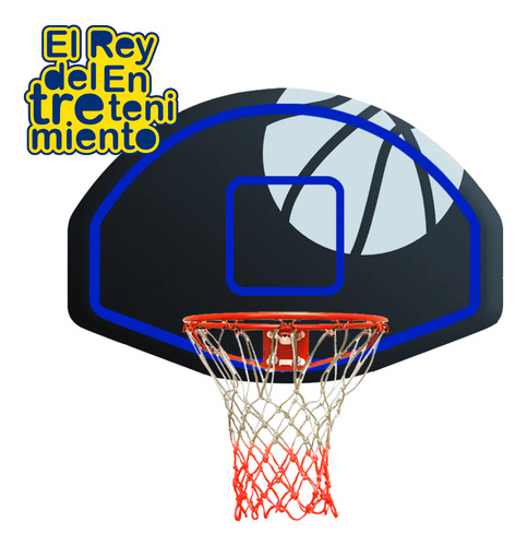 Imagen 4 de 8 de Tablero Aro Básquet Expert De Pared O Cama Elástica - El Rey