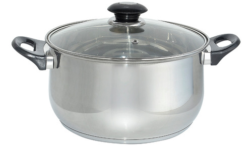 Cacerola En Acero Inox. 5 Lts. 2413 Cuori Giulia