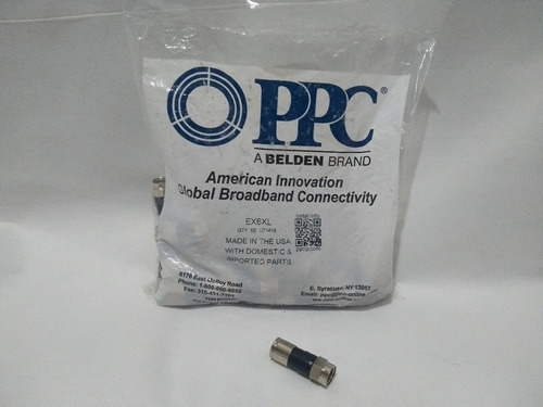 100 Conector Rg6 Profissional + 6 Lnb Simples Universal