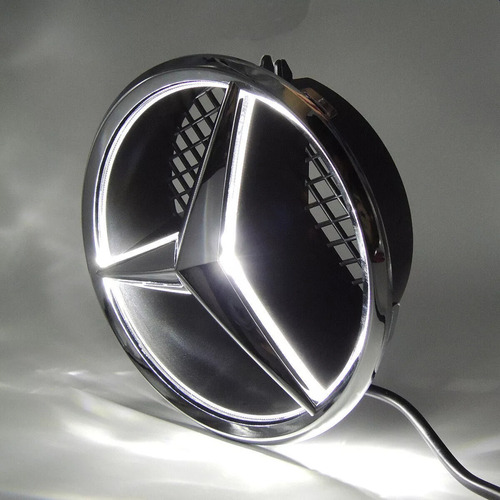 Emblema Led Para Parrilla Mercedes Benz 2011-2018