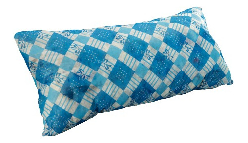 Almohada De Copos Económica Tela Fricelina 70x30