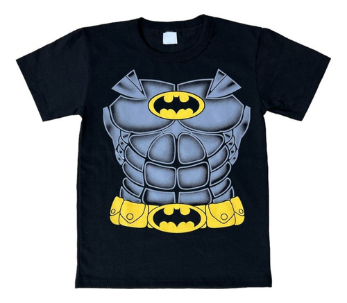 Remera Batman Niño Nene Doble Estampado Calidad Premium