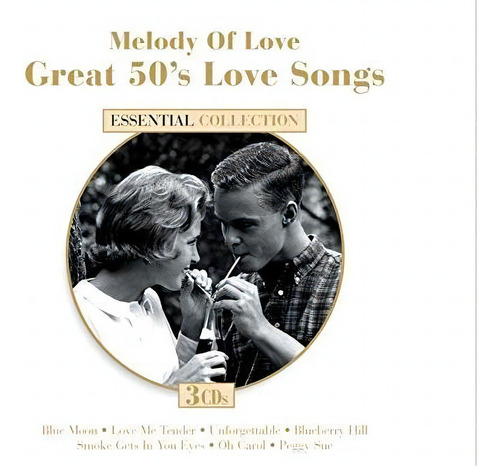 Cd Melody Of Love Great 50s Love Songs - Various Artists