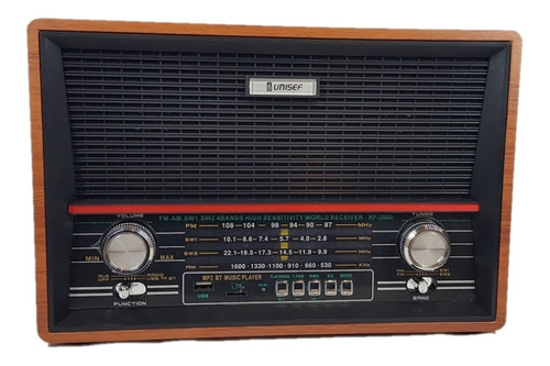 Radio Unisef Rf3500 Usb Wirwless