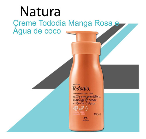 Imagem 1 de 1 de Creme Desodorante Para O Corpo Manga Rosa E Água De Coco
