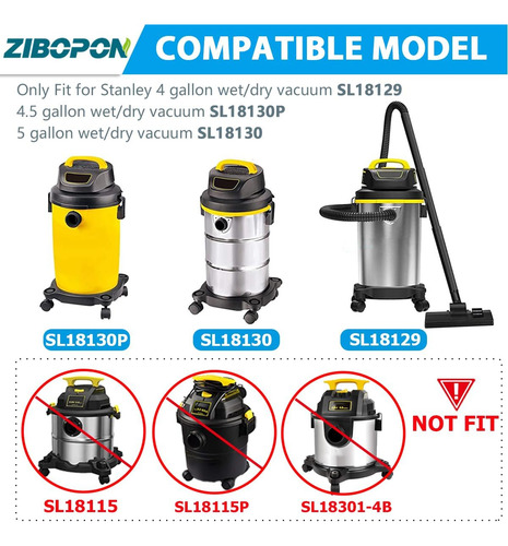 Paquete De 6 Bolsas De Filtro Desechables 25-1230 De Repu...
